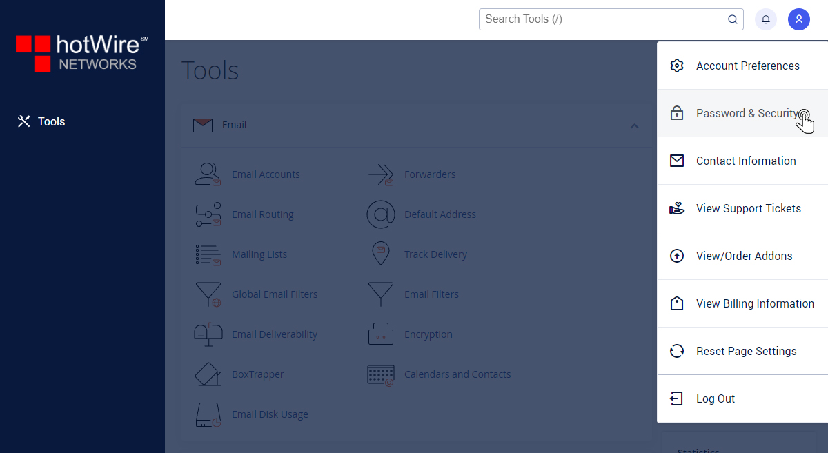 How to change the Password in cPanel 2