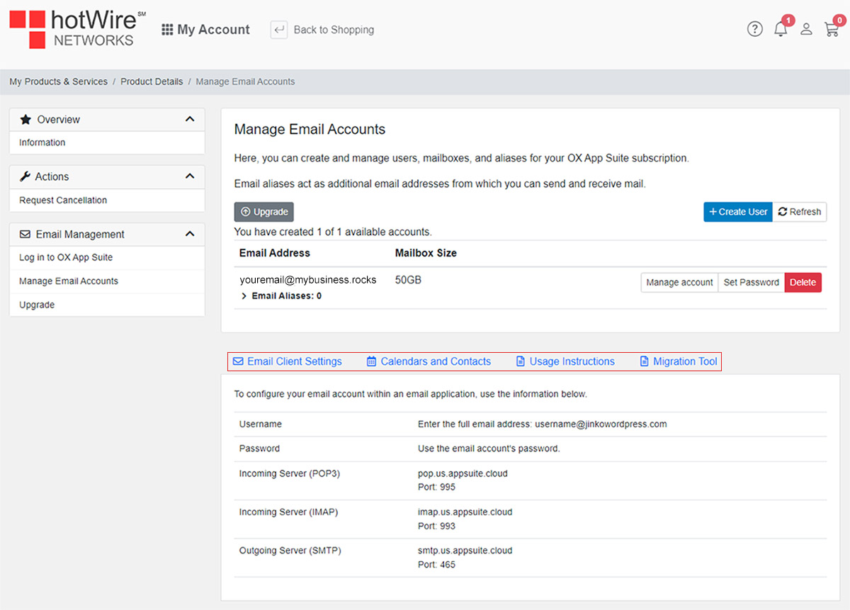 Managing you emails with Ox App Suite 12