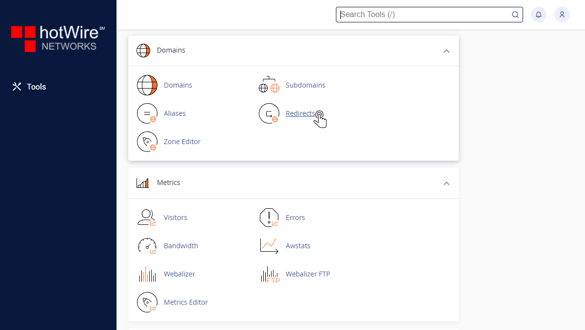 Setting Up Redirects In cPanel Step 1