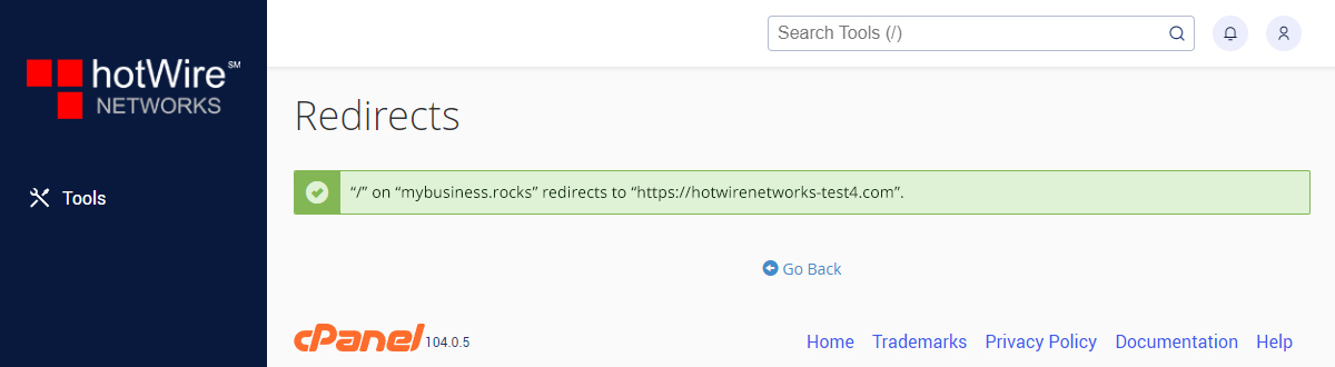 Setting Up Redirects In cPanel Step 3