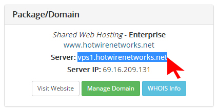How to setup an email account using Microsoft Outlook on Hotwire Networks Shared Servers - Step 3
