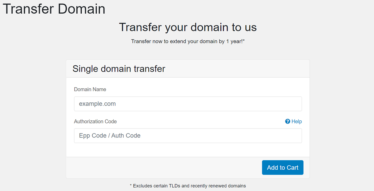How to transfer a domain to Hotwire Networks 3
