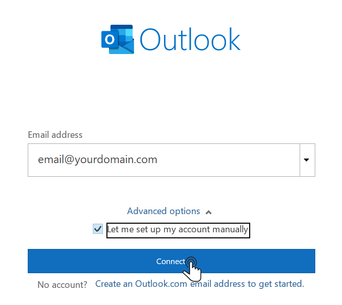 Using IMAP Email Step 8