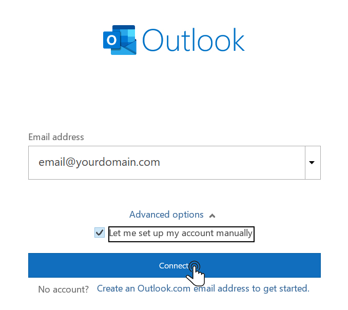 Using IMAP Email Step 8